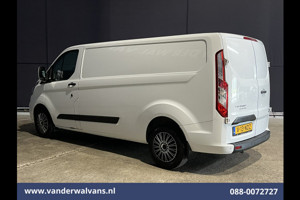 Ford Transit Custom 2.0 TDCI 130pk L2H1 Euro6 Airco | Android Auto | Stoelverwarming | Cruisecontrol | Parkeersensoren, 2800kg trekvermogen, verwarmde voorruit, bijrijdersbank, LED