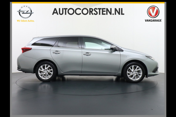 Toyota Auris Touring Sports 1.8I Hybrid 136PK Navi Ecc Camera Trekhaak Cruise Control DAB Keyless Dynamic Go Lane Assist Regen-Lichtsensor Bluetooth Lmv 16" Privacy Glas Isofix Dealeronderhouden Origineel Nederlandse Auto