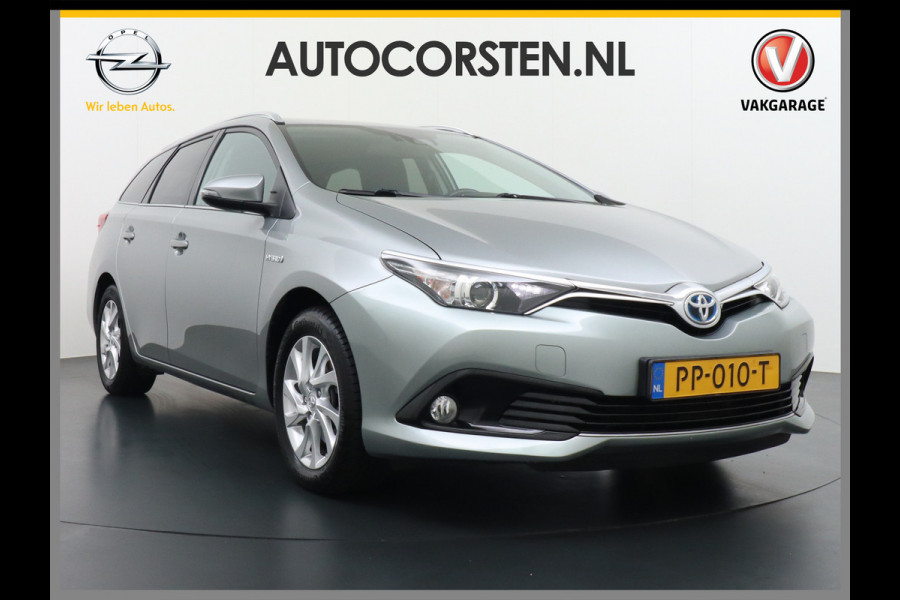Toyota Auris Touring Sports 1.8I Hybrid 136PK Navi Ecc Camera Trekhaak Cruise Control DAB Keyless Dynamic Go Lane Assist Regen-Lichtsensor Bluetooth Lmv 16" Privacy Glas Isofix Dealeronderhouden Origineel Nederlandse Auto