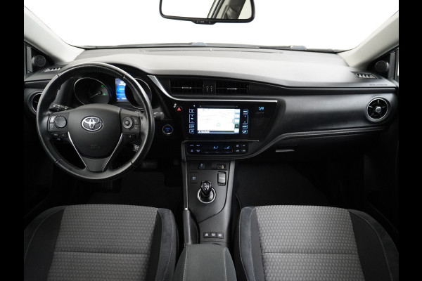 Toyota Auris Touring Sports 1.8I Hybrid 136PK Navi Ecc Camera Trekhaak Cruise Control DAB Keyless Dynamic Go Lane Assist Regen-Lichtsensor Bluetooth Lmv 16" Privacy Glas Isofix Dealeronderhouden Origineel Nederlandse Auto