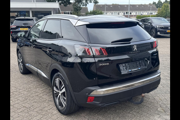 Peugeot 3008 1.6 HYbrid 300 Allure PHEV | 4x4 | Trekhaak | Nappa leder | Stoelverwarming | Achteruitrijcamera | Navigatie