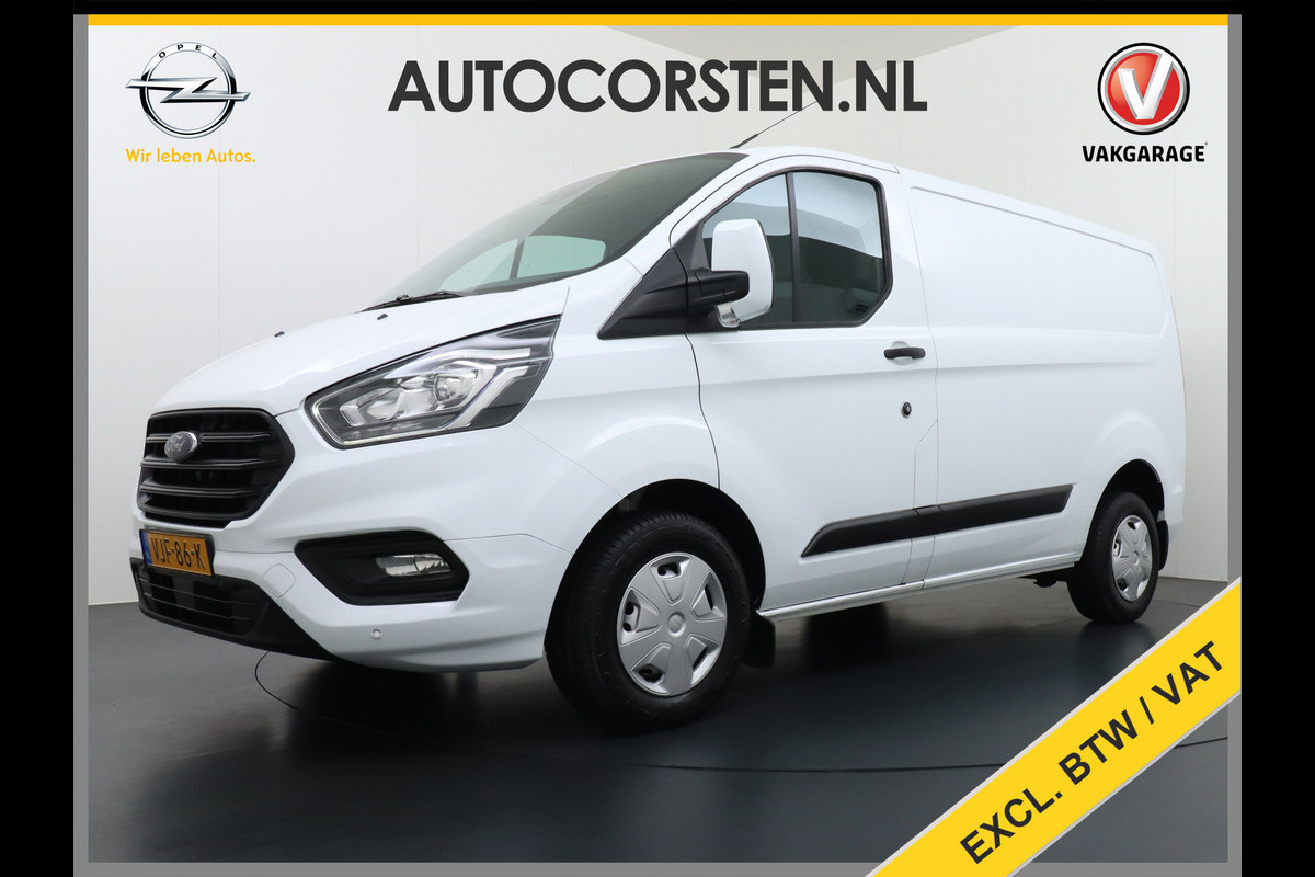 Ford Transit Custom 280 2.0TDCI 130PK L1H1 3-Persoons Apple Carplay Android Auto Airco Trekhaak Camera Cruise Control Pdc Voorruitverwarming Trend Regen-Lichtsensor Betonplex Vloer Wandbetimmering Schuifdeur Euro 6 385NM Koppel Zeer Compleet! Ford Transit Custom 280 2.0TDCI 130PK L1H1 3-Persoons Apple Carplay Android Auto Airco Trekhaak Camera Cruise Control Pdc Voorruitverwarming Trend Regen-Lichtsensor Betonplex Vloer Wandbetimmering Schuifdeur Euro 6 385NM Koppel Zeer Compleet!