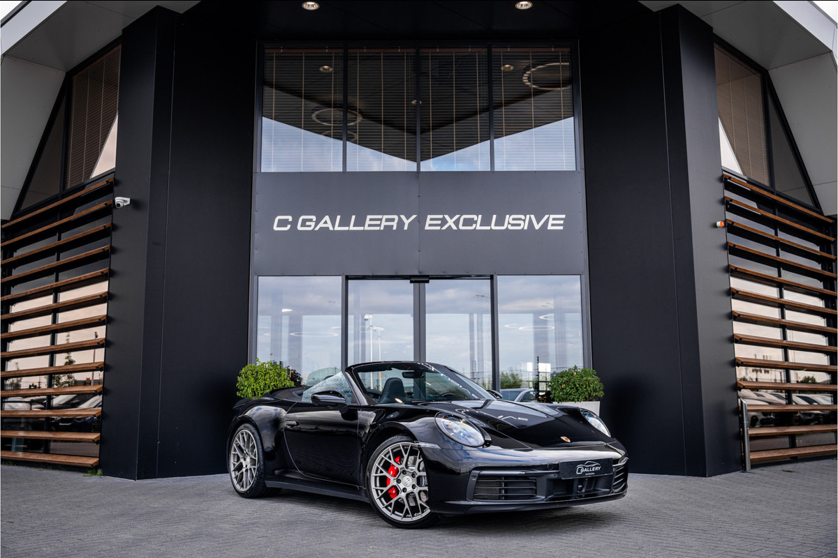 Porsche 911 992 Cabrio 3.0 Carrera 4 S - Sport Chrono l Sport Design l Dealer onderhouden