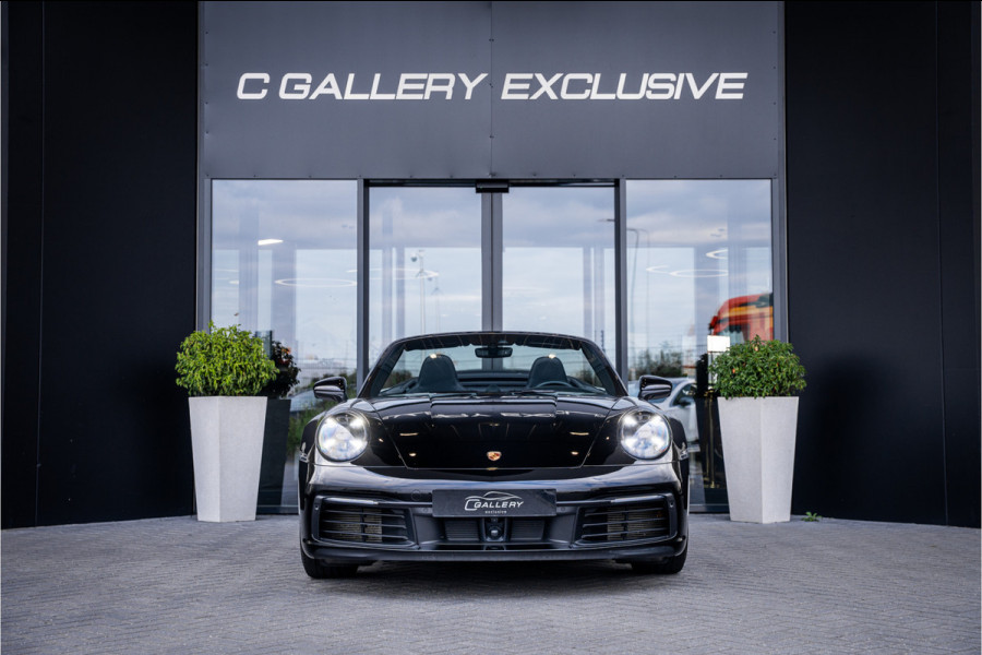Porsche 911 992 Cabrio 3.0 Carrera 4 S - Sport Chrono l Sport Design l Dealer onderhouden