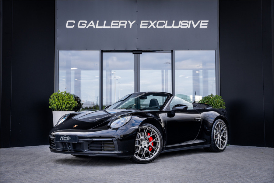 Porsche 911 992 Cabrio 3.0 Carrera 4 S - Sport Chrono l Sport Design l Dealer onderhouden