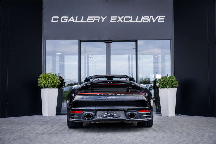 Porsche 911 992 Cabrio 3.0 Carrera 4 S - Sport Chrono l Sport Design l Dealer onderhouden