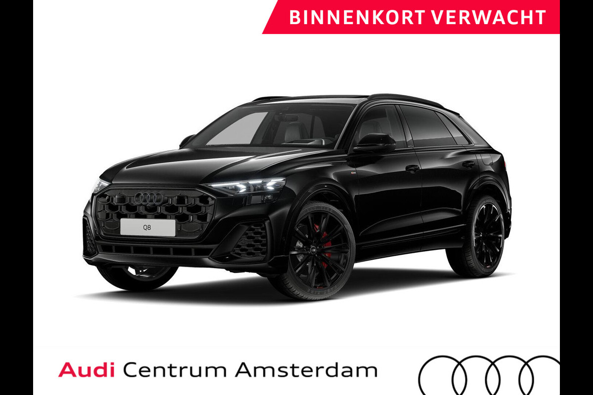 Audi Q8 60 TFSI e quattro Pro Line S Competition 490pk | Komt begin september binnen | Panoramadak | Assistenpakket plus | Head Up Display | Trekhaak | Stoelventilatie en massage Audi Q8 60 TFSI e quattro Pro Line S Competition 490pk | Komt begin september binnen | Panoramadak | Assistenpakket plus | Head Up Display | Trekhaak | Stoelventilatie en massage