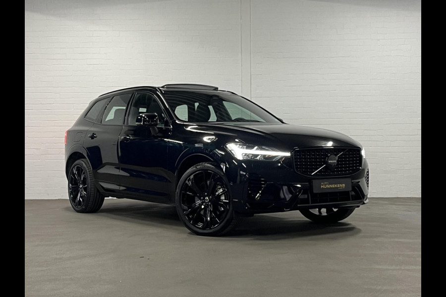 Volvo XC60 2.0 T6 Plug-in hybrid Black Edition | Open dak | Long Range | Trekhaak | Adapt. cruise control | Carplay |