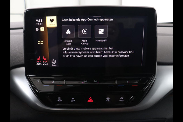 Volkswagen ID.4 Life 77 kWh | Trekhaak | Stoel & stuurverwarming | Camera | Adaptive cruise | Carplay | Navigatie | Parkeerhulp | Half leder