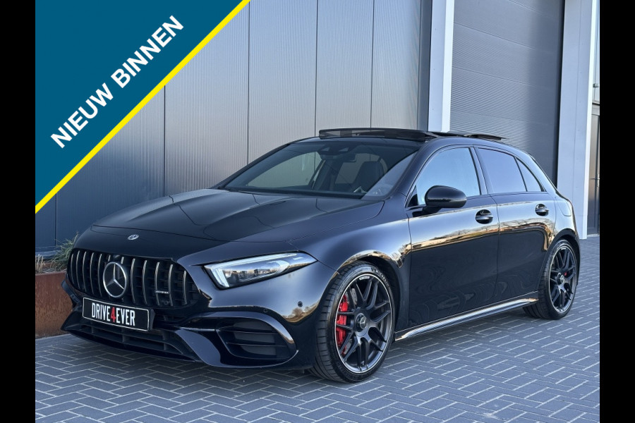 Mercedes-Benz A-Klasse AMG 45 S 4M+ Ed1 SCHAALSTOELEN PANO CAMERA NAVI CAMERA