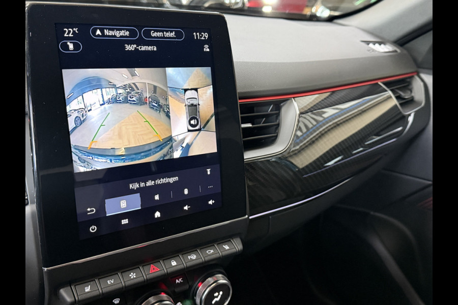 Renault Arkana 1.6 E-Tech Hyb 145 R.S. Line | Groot Navi | 360 Camera |  18" | Leder | Stoel & stuur verwarming | 100% Renault Dealer Onderhouden!