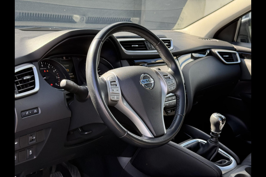 Nissan QASHQAI 1.2 Acenta 1e Eigenaar,Pano,Navi,Camera,6 Bak,Clima,Cruise,116pk,Pdc,Lm velgen,Weinig Km,Apk tot 01-2026