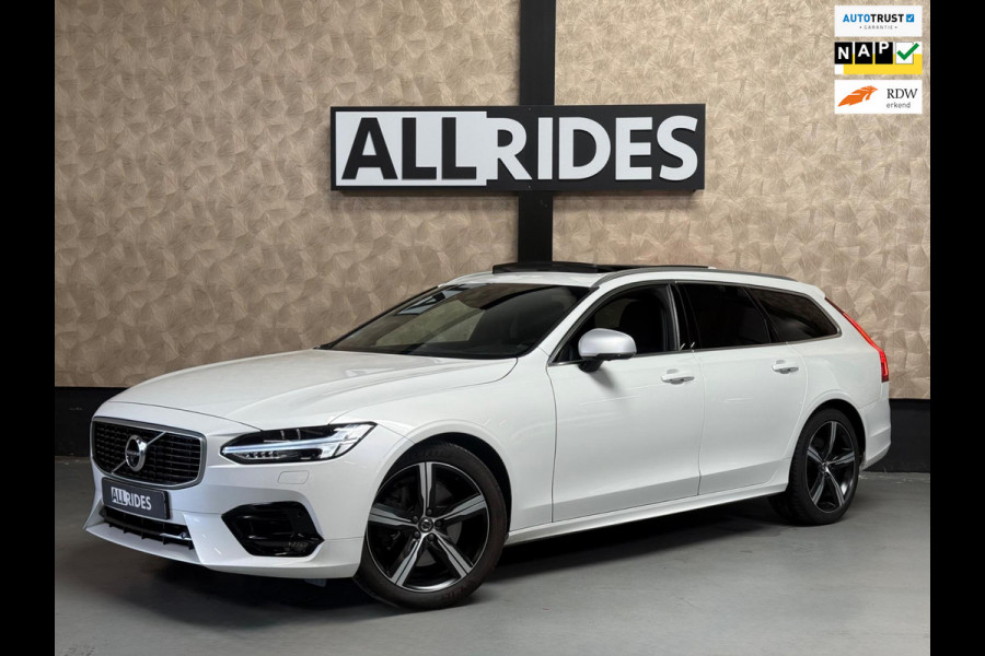 Volvo V90 2.0 T6 AWD R-Design l Polestar l Luchtvering l Trekhaak l HUD l Leder