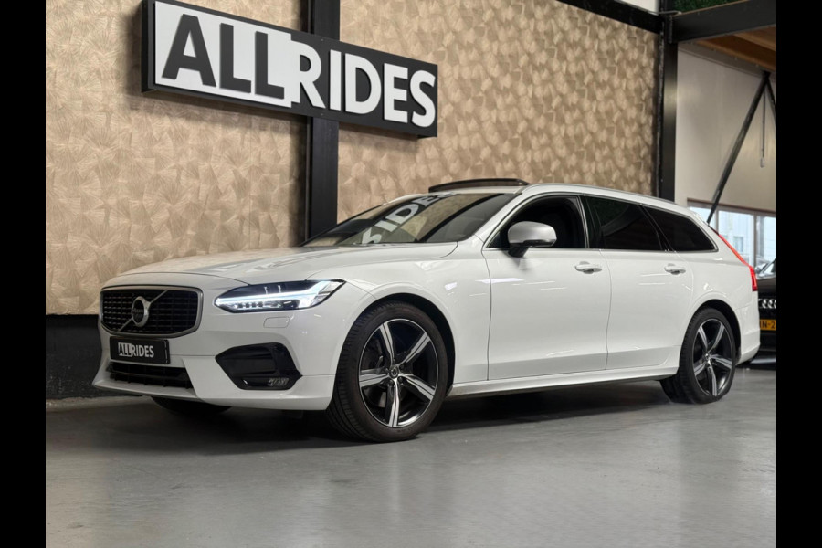 Volvo V90 2.0 T6 AWD R-Design l Polestar l Luchtvering l Trekhaak l HUD l Leder