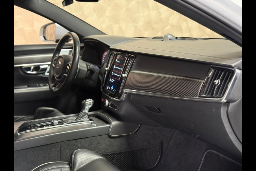 Volvo V90 2.0 T6 AWD R-Design l Polestar l Luchtvering l Trekhaak l HUD l Leder