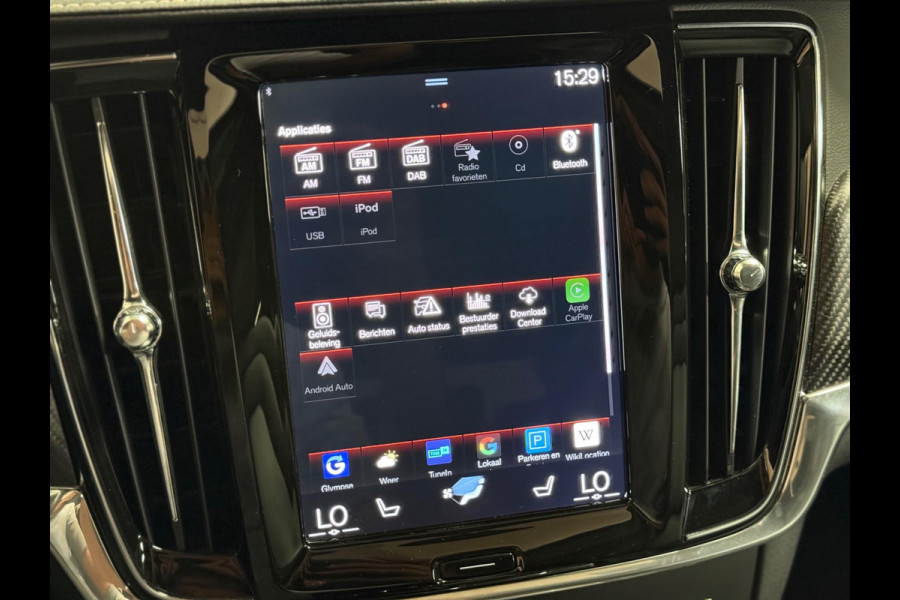 Volvo V90 2.0 T6 AWD R-Design l Polestar l Luchtvering l Trekhaak l HUD l Leder