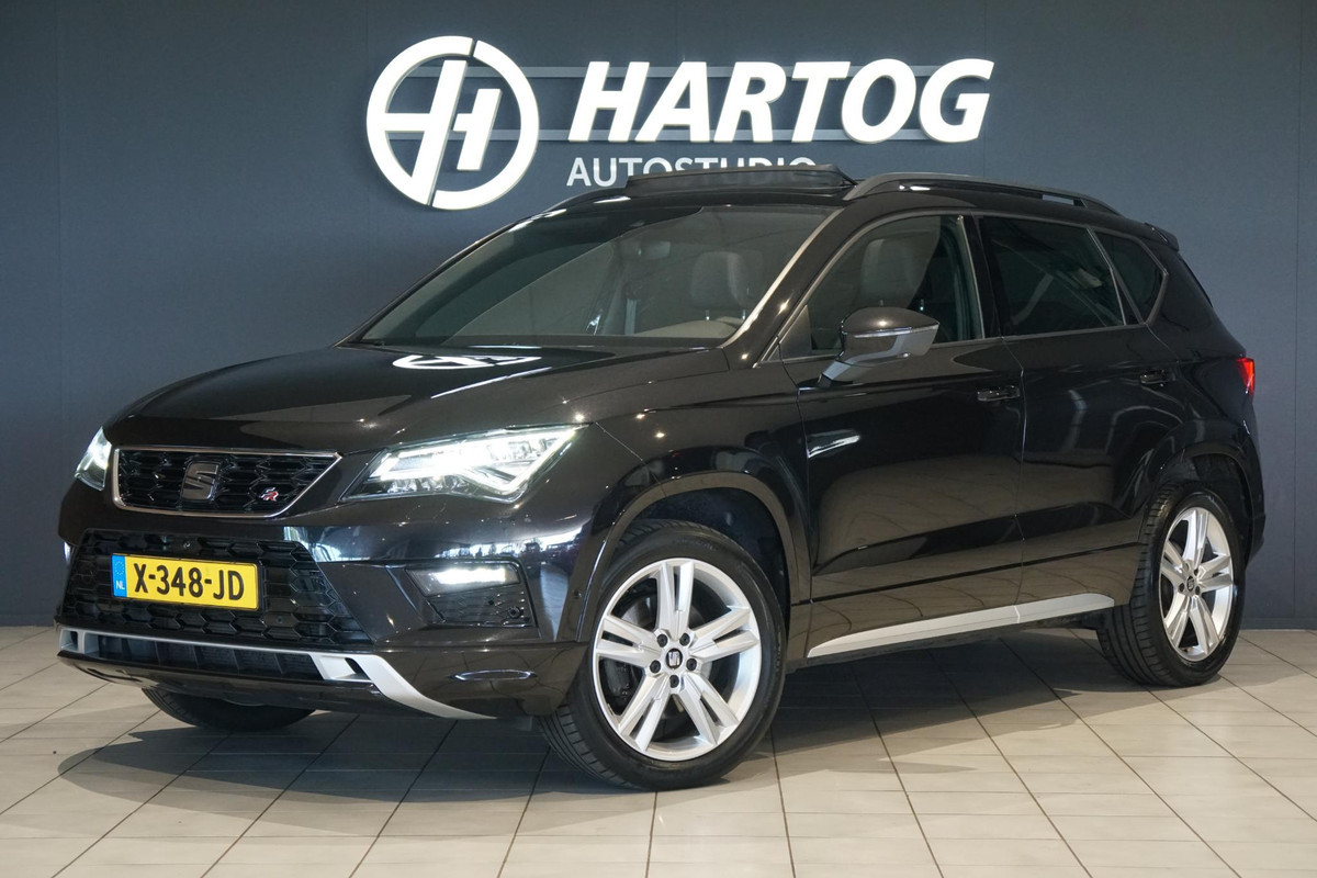 Seat Ateca 2.0 TSI FR 4DRIVE Business Intense *INCL BTW* + PANODAK / 360° CAMERA / DODEHOEKDETECTIE / BEATS