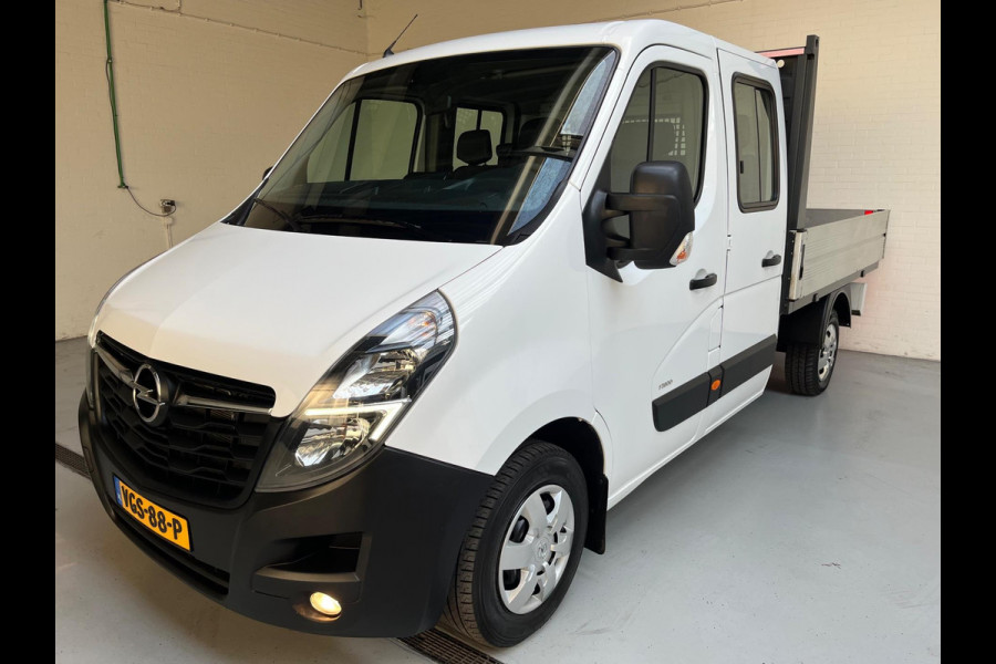 Renault Master Pick-up 2.3 Turbo 136pk euro6 L2H1 Dubbel Cabine 7persoons Airco Navigatie Trekhaak, Gereedschapkist, RIJKLAARPRIJS
