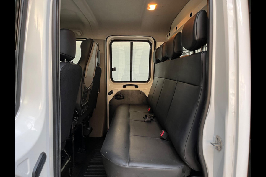 Renault Master Pick-up 2.3 Turbo 136pk euro6 L2H1 Dubbel Cabine 7persoons Airco Navigatie Trekhaak, Gereedschapkist, RIJKLAARPRIJS