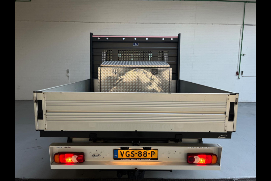 Renault Master Pick-up 2.3 Turbo 136pk euro6 L2H1 Dubbel Cabine 7persoons Airco Navigatie Trekhaak, Gereedschapkist, RIJKLAARPRIJS