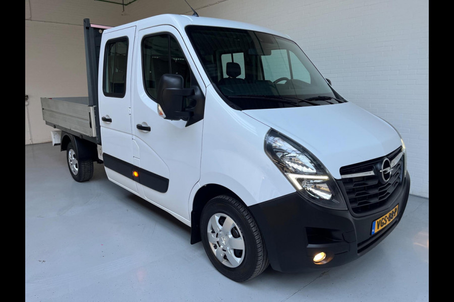 Renault Master Pick-up 2.3 Turbo 136pk euro6 L2H1 Dubbel Cabine 7persoons Airco Navigatie Trekhaak, Gereedschapkist, RIJKLAARPRIJS
