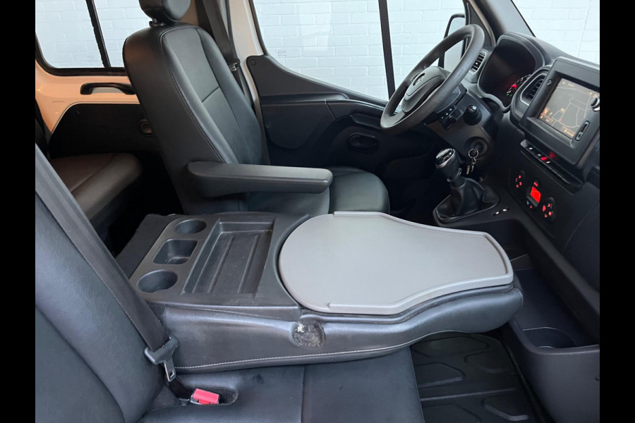 Renault Master Pick-up 2.3 Turbo 136pk euro6 L2H1 Dubbel Cabine 7persoons Airco Navigatie Trekhaak, Gereedschapkist, RIJKLAARPRIJS
