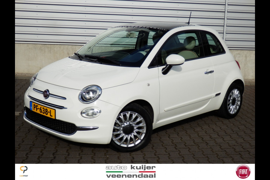 Fiat 500 80 pk. Lounge I Automaat I 18.052 km I Airco I Nav. I Park. sens