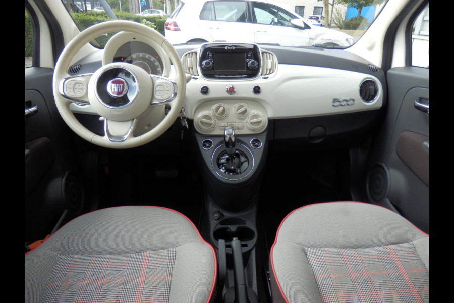 Fiat 500 80 pk. Lounge I Automaat I 18.052 km I Airco I Nav. I Park. sens