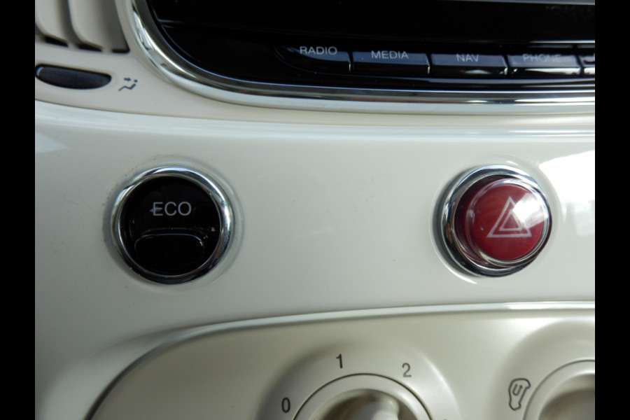 Fiat 500 80 pk. Lounge I Automaat I 18.052 km I Airco I Nav. I Park. sens