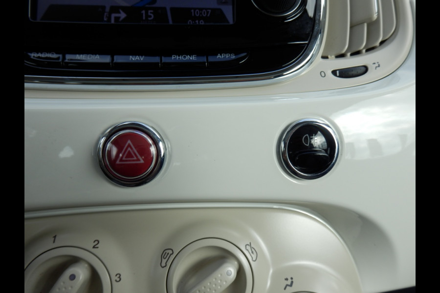 Fiat 500 80 pk. Lounge I Automaat I 18.052 km I Airco I Nav. I Park. sens