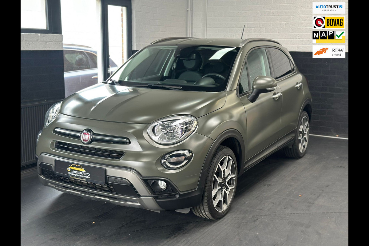 Fiat 500X 1.3 GSE Sport | Mat Groen origineel | 1/2 leder | Facelift | 150PK | Navi | Camera | Uniek Fiat 500X 1.3 GSE Sport | Mat Groen origineel | 1/2 leder | Facelift | 150PK | Navi | Camera | Uniek