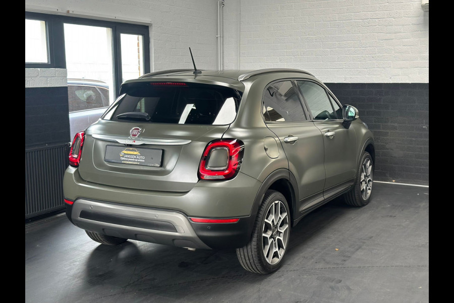 Fiat 500X 1.3 GSE Sport | Mat Groen origineel | 1/2 leder | Facelift | 150PK | Navi | Camera | Uniek