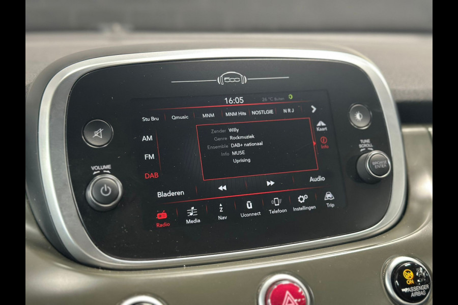 Fiat 500X 1.3 GSE Sport | Mat Groen origineel | 1/2 leder | Facelift | 150PK | Navi | Camera | Uniek