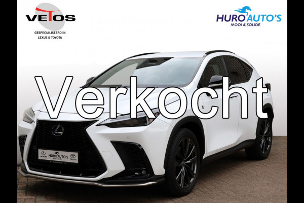Lexus NX 450h+ AWD F Sport Line | Adaptief onderstel | 360 camera | Stoel