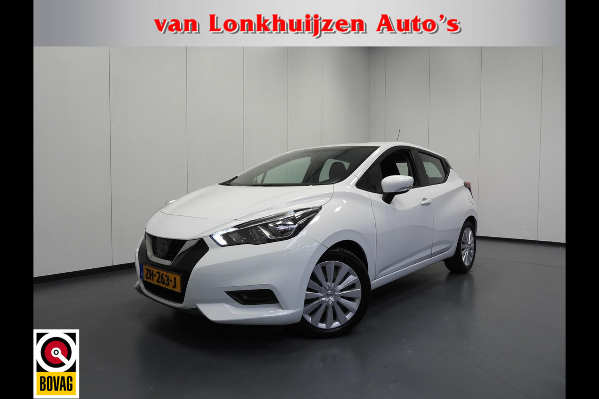 Nissan Micra 1.0 IG-T Acenta NAVI-APP/AIRCO/CRUISE! Nissan Micra 1.0 IG-T Acenta NAVI-APP/AIRCO/CRUISE!