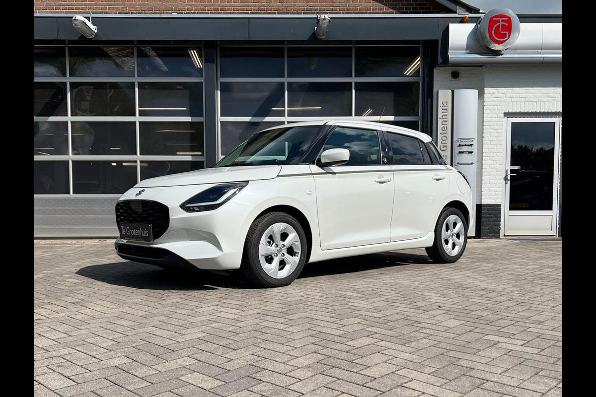 Suzuki Swift 1.2 Style Smart Hybrid Parelmoer wit! Suzuki Swift 1.2 Style Smart Hybrid Parelmoer wit!