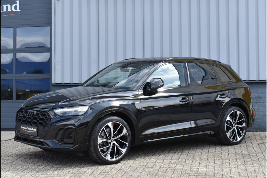 Audi Q5 50 TFSI e S-Line 299 Pk Black Ed Luchtvering Memory B&O Leder ACC Sfeer Keyless 21 Inch