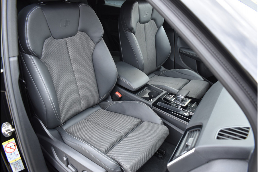 Audi Q5 50 TFSI e S-Line 299 Pk Black Ed Luchtvering Memory B&O Leder ACC Sfeer Keyless 21 Inch