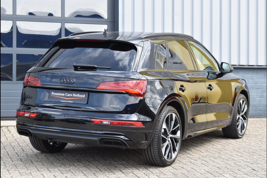 Audi Q5 50 TFSI e S-Line 299 Pk Black Ed Luchtvering Memory B&O Leder ACC Sfeer Keyless 21 Inch