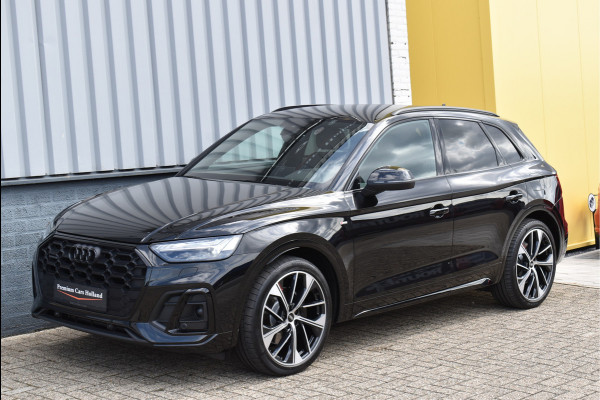 Audi Q5 50 TFSI e S-Line 299 Pk Black Ed Luchtvering Memory B&O Leder ACC Sfeer Keyless 21 Inch