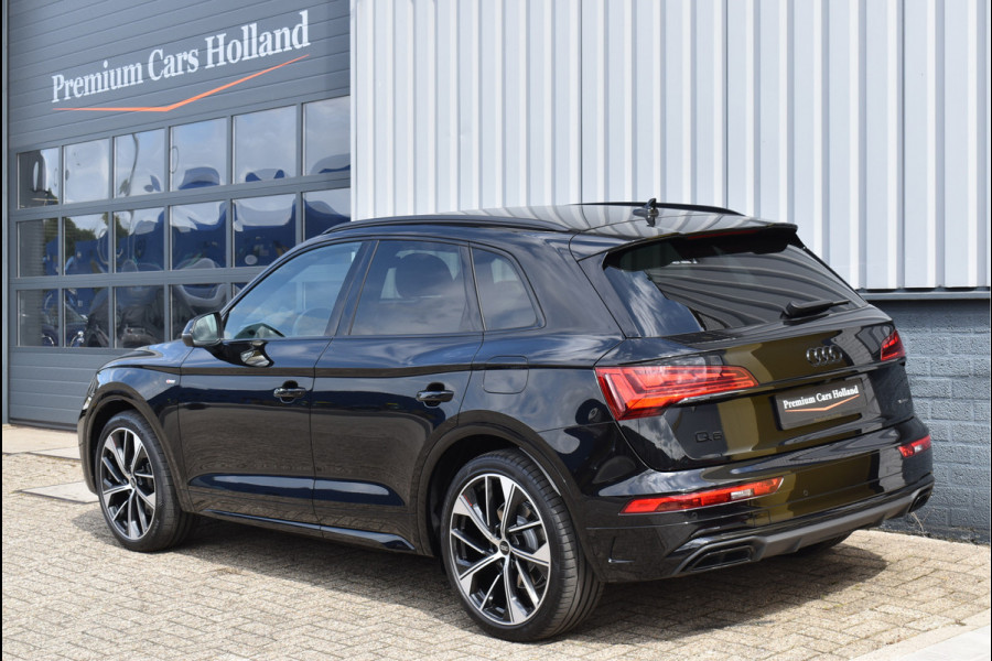 Audi Q5 50 TFSI e S-Line 299 Pk Black Ed Luchtvering Memory B&O Leder ACC Sfeer Keyless 21 Inch