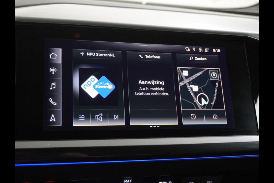 Audi Q4 e-tron 50 quattro S edition 77 kWh ELEKTRISCH PANORAMADAK | HEAD-UP DISPLAY | ADAPTIEVE CRUISE CONTROL | CAMERA | ELEKTRISCHE TREKHAAK | RIJKLAAR MET 12 MAANDEN BOVAG GARANTIE!