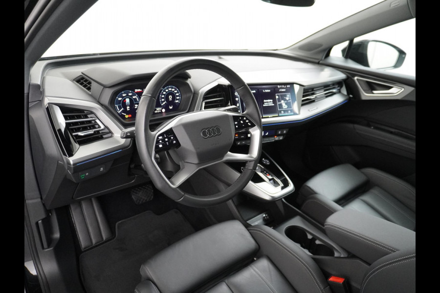 Audi Q4 e-tron 50 quattro Launch edition Advanced 77 kWh ADAPTIEVE CRUISE CONTROL | LEDEREN BEKLEDING | STOELVERWARMING | ELEKTRISCHE ACHTERKLEP | CAMERA | RIJKLAAR MET 12 MAANDEN BOVAG GARANTIE
