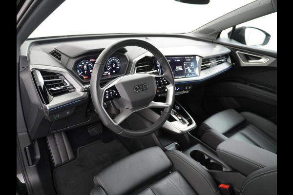 Audi Q4 e-tron 50 quattro Launch edition Advanced 77 kWh ADAPTIEVE CRUISE CONTROL | LEDEREN BEKLEDING | STOELVERWARMING | ELEKTRISCHE ACHTERKLEP | CAMERA | RIJKLAAR MET 12 MAANDEN BOVAG GARANTIE