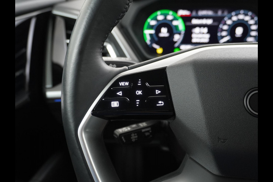 Audi Q4 e-tron 50 quattro Launch edition Advanced 77 kWh ADAPTIEVE CRUISE CONTROL | LEDEREN BEKLEDING | STOELVERWARMING | ELEKTRISCHE ACHTERKLEP | CAMERA | RIJKLAAR MET 12 MAANDEN BOVAG GARANTIE