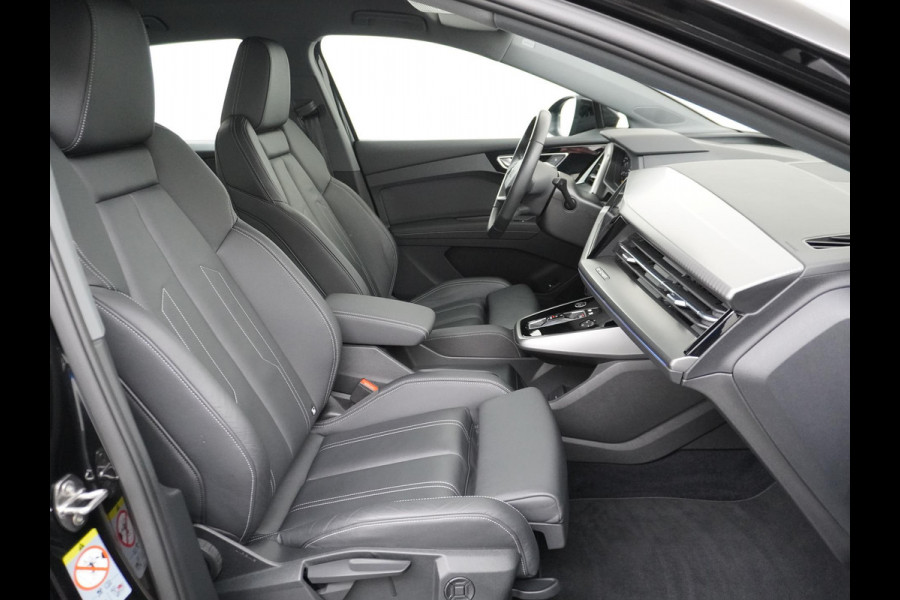 Audi Q4 e-tron 50 quattro Launch edition Advanced 77 kWh ADAPTIEVE CRUISE CONTROL | LEDEREN BEKLEDING | STOELVERWARMING | ELEKTRISCHE ACHTERKLEP | CAMERA | RIJKLAAR MET 12 MAANDEN BOVAG GARANTIE