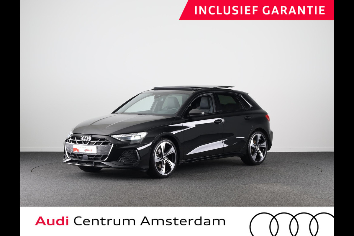 Audi A3 Sportback 35 TFSI S edition 150 pk S-tronic | Panoramadak | Sonos Audio | Nappa leer | Head up Display | Achteruitrijcamera | Elektr. voorstoelen | S-Line | Navigatie | verlengde garantie