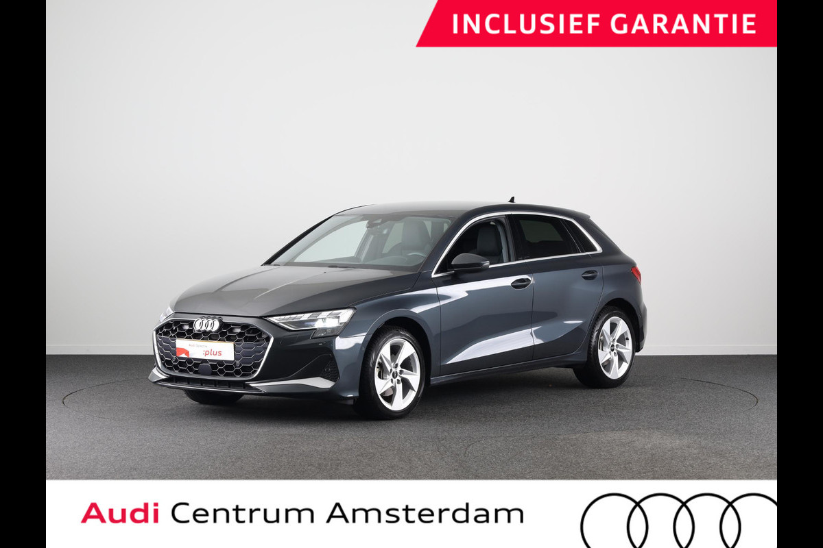 Audi A3 Sportback 35 TFSI Advanced edition 150 pk S-tronic | Private lease € 644,- | Navigatie | Parkeersensoren (Park assist) | Achteruitrijcamera | Adaptieve cruise control | LED koplampen |