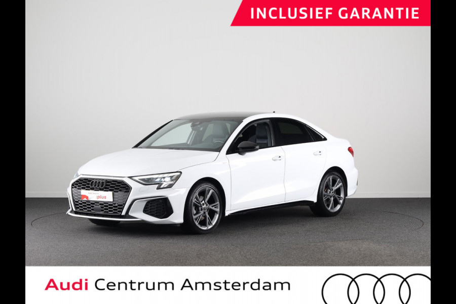 Audi A3 Limousine 30 TFSI S edition 110pk | 18 inch lichtmetalen velgen | Zwart dak | Verlengde garantie | Navigatie