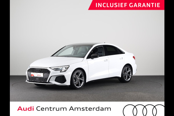 Audi A3 Limousine 30 TFSI S edition 110pk | 18 inch lichtmetalen velgen | Zwart dak | Verlengde garantie | Navigatie